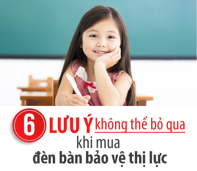 6 lưu ý quan trọng khi lựa chọn đèn bàn